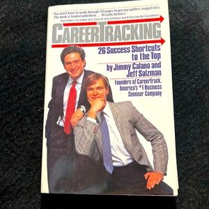 ⭐️ Career Tracking 26 Success Shortcuts to the Top hard cover book  286 pgs